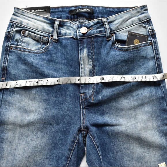 Stone washed denim Le Chateau 28/33 - Picture 14 of 15
